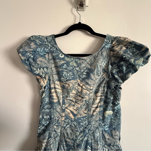 Ulla Johnson Malie Midi Dress in Paradise Lost Print - Picture 9 of 12